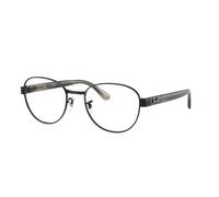 Ray - Ban Unisex Ray - Ban RX6543 2509 Monturas ópticas Metal Negro Transparente Cuadrada Normal