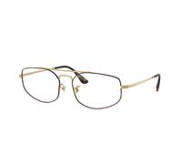 Ray - Ban Unisex Ray - Ban RX6545 EXPLORER 5 3188 Monturas ópticas Metal la Habana Transparente Geométrico Normal