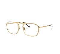 Ray - Ban Unisex Ray - Ban RX6548 2500 Monturas ópticas Metal Oro Transparente Cuadrada Normal