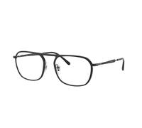 Ray - Ban Unisex Ray - Ban RX6548 2509 Monturas ópticas Metal Negro Transparente Cuadrada Normal