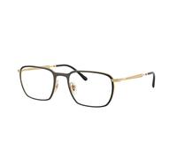 Ray-Ban Rb6549 Optics Oro Arista Montura Transparente Lentes Polarizado 53-20