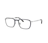 Ray-Ban Rb6549 Optics Plateado Montura Transparente Lentes Polarizado 53-20