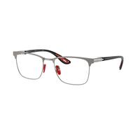 Ray - Ban Unisex Ray - Ban RX6621M F129 Monturas ópticas Metal Gris Transparente Cuadrada Normal