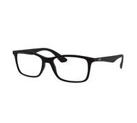 Ray - Ban Unisex Ray - Ban RX7047 5196 Monturas ópticas Inyectado Negro Transparente Cuadrada Normal