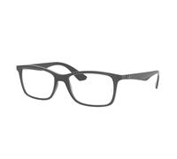 Ray - Ban Unisex Ray - Ban RX7047 5482 Monturas ópticas Inyectado Gris Transparente Cuadrada Normal