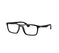 Ray - Ban Unisex Ray - Ban RX7056 2000 Monturas ópticas Inyectado Negro Transparente Cuadrada Normal