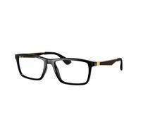 Ray - Ban Unisex Ray - Ban RX7056 5644 Monturas ópticas Inyectado Negro Transparente Cuadrada Normal