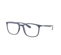 Ray - Ban Unisex Ray - Ban RX7199 5207 Monturas ópticas Ojeada Azul Transparente Cuadrada Normal