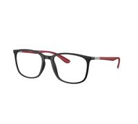 Ray - Ban Unisex Ray - Ban RX7199 5915 Monturas ópticas Ojeada Gris Transparente Cuadrada Normal