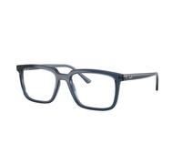 Ray - Ban Unisex Ray - Ban RX7239 ALAIN 8223 Monturas ópticas Acetato Azul Transparente Cuadrada Normal