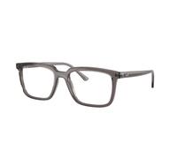 Ray - Ban Unisex Ray - Ban RX7239 ALAIN 8506 Monturas ópticas Acetato Gris Transparente Cuadrada Normal