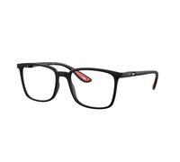 Ray - Ban Unisex Ray - Ban RX7240M F602 Monturas ópticas Nylon Negro Transparente Cuadrada Normal