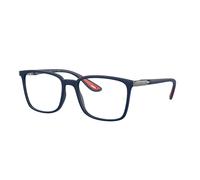 Ray - Ban Unisex Ray - Ban RX7240M F698 Monturas ópticas Nylon Azul Transparente Cuadrada Normal