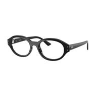 Ray - Ban Unisex Ray - Ban RX7257 SHILO 8260 Monturas ópticas Inyectado Negro Transparente Redonda Normal