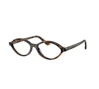 Ray - Ban Unisex Ray - Ban RX7265 8320 Monturas ópticas Inyectado Tortuga Transparente Geométrico Normal