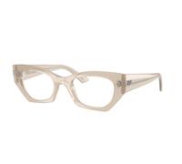 Ray - Ban Unisex Ray - Ban RX7330 ZENA 8433 Monturas ópticas Inyectado Blanco Transparente Geométrico Normal