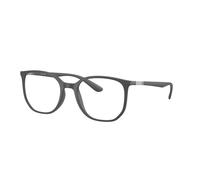 Ray - Ban Unisex Ray - Ban RX7397 5521 Monturas ópticas Ojeada Gris Transparente Geométrico Normal