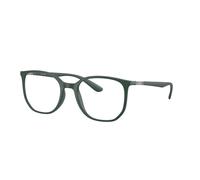 Ray - Ban Unisex Ray - Ban RX7397 8062 Monturas ópticas Ojeada Verde Transparente Geométrico Normal