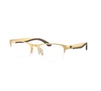 Ray - Ban Unisex Ray - Ban RX7551 3220 Monturas ópticas Metal Oro Transparente Cuadrada Normal