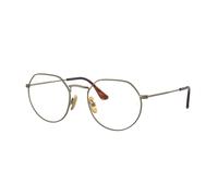 Ray - Ban Unisex Ray - Ban RX8165V 1222 Monturas ópticas Titanio Oro Transparente Geométrico Normal