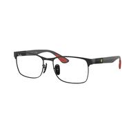 Ray - Ban Unisex Ray - Ban RX8425M F002 Monturas ópticas Metal Negro Transparente Pillow Normal