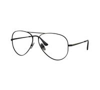 Ray - Ban Unisex Ray - Ban RX8789 AVIATOR TITANIUM 1244 Monturas ópticas Titanio Negro Transparente Piloto Normal