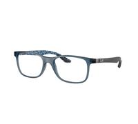 Ray - Ban Unisex Ray - Ban RX8903 5262 Monturas ópticas Inyectado Azul Transparente Cuadrada Normal