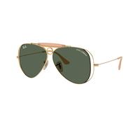 Ray - Ban Unisex Ray - Ban x DOLCE&GABBANA RB3138M 001/71 Gafas de sol Metal Oro Verde Piloto Normal