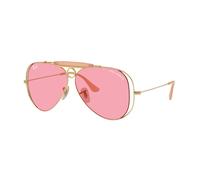 Ray - Ban Unisex Ray - Ban x DOLCE&GABBANA RB3138M 001/84 Gafas de sol Metal Oro Rosa Piloto Normal