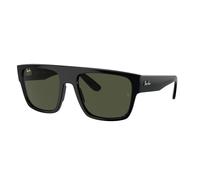 Ray - Ban Unisex RB0360S DRIFTER 901/31 Gafas de sol Acetato Negro Verde Cuadrada Normal