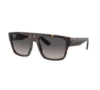 Ray - Ban Unisex RB0360S DRIFTER 902/M3 Gafas de sol Acetato Tortuga Gris Cuadrada Polarizado Sombreado
