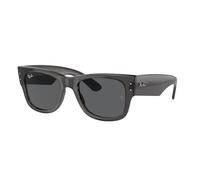 Ray - Ban Unisex RB0840S MEGA WAYFARER 1390B1 Gafas de sol Acetato Negro Gris Cuadrada Normal
