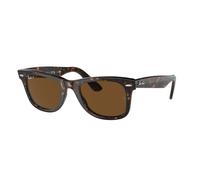 Ray - Ban Unisex RB2140 WAYFARER 902/57 Gafas de sol Acetato Tortuga Marrón Cuadrada Polarizado