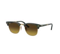 Ray - Ban Unisex RB2176 CLUBMASTER FOLDING 136885 Gafas de sol Acetato Verde Marrón Cuadrada Normal Sombreado