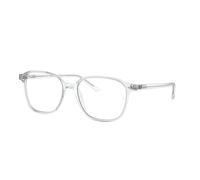 Ray - Ban Unisex RB2193 LEONARD 912/GH Gafas de sol Acetato Transparente Gris Cuadrada Fotocromático Fotocromático