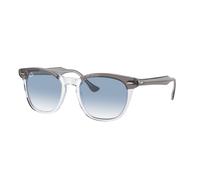 Ray - Ban Unisex RB2298 HAWKEYE 13553F Gafas de sol Acetato Gris Azul Cuadrada Normal Sombreado