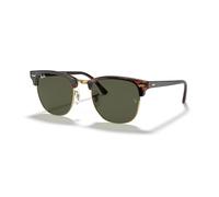 Ray - Ban Unisex RB3016 CLUBMASTER W0366 Gafas de sol Acetato Tortuga G15 Cuadrada Normal