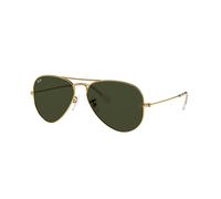 Ray - Ban Unisex RB3025 AVIATOR L0205 Gafas de sol Metal Oro G15 Piloto Normal