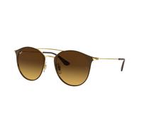 Ray - Ban Unisex RB3546 900985 Gafas de sol Metal Marrón Marrón Pantos Normal Sombreado