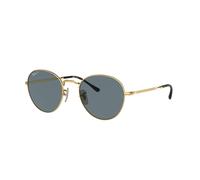 Ray - Ban Unisex RB3582 DAVID 001/3R Gafas de sol Metal Oro Azul Pantos Polarizado
