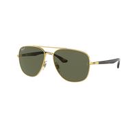 Ray - Ban Unisex RB3683 001/58 Gafas de sol Metal Oro G15 Cuadrada Polarizado