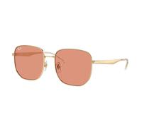 Ray - Ban Unisex RB3713D 921374 Gafas de sol Metal Oro Naranja Geométrico Normal
