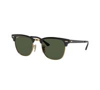 Ray - Ban Unisex RB3716 CLUBMASTER METAL 187/58 Gafas de sol Metal Negro G15 Cuadrada Polarizado