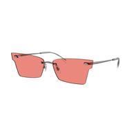 Ray - Ban Unisex RB3730 XIME 004/84 Gafas de sol Metal Gris Rosa Geométrico Normal