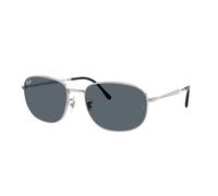 Ray - Ban Unisex RB3754 003/R5 Gafas de sol Metal Plata Azul Pillow Normal