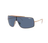 Ray - Ban Unisex RB3897 WINGS III 920280 Gafas de sol Metal Oro Azul Cuadrada Normal