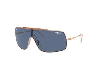 Ray - Ban Unisex RB3897 WINGS III 920280 Gafas de sol Metal Oro Azul Cuadrada Normal
