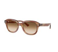 Ray - Ban Unisex RB4398 ERIK 140351 Gafas de sol Acetato Tortuga Marrón Cuadrada Normal Sombreado