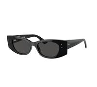 Ray - Ban Unisex RB4427 KAT 667787 Gafas de sol Inyectado Negro Gris Geométrico Normal