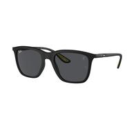 Ray - Ban Unisex RB4433M F60287 Gafas de sol Nylon Negro Gris Cuadrada Normal